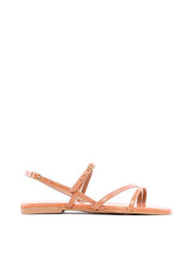 Rasteira de Tiras Finas com Fivelas - Nude SDI-11881 - NU