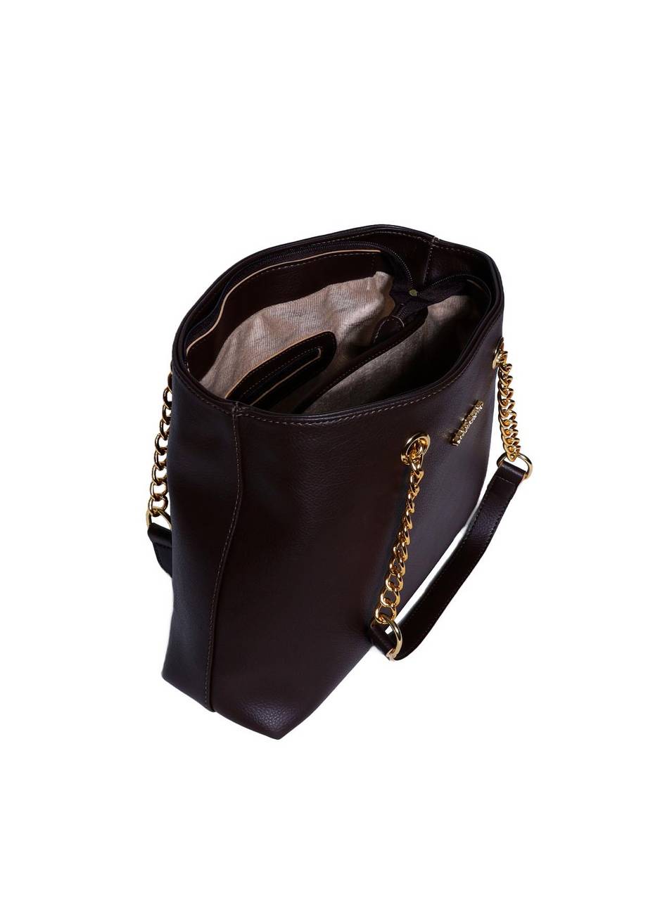 Bolsa Feminina Tiracolo Corrente Cacau BSI-5980 - CA