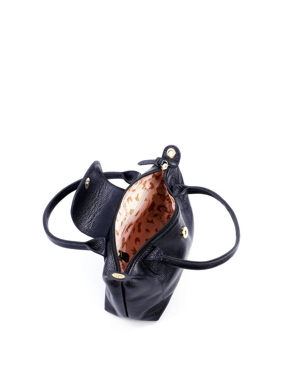 Bolsa Tote Transversal com Alça Dupla - Preta BSI-6065 - PR