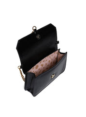 Bolsa Clutch Chaveiro Pequena Preta BSI-5575 - PR