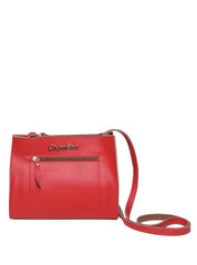 Bolsa Tote Transversal com Ziper - Vermelha BSI-5052 - VE