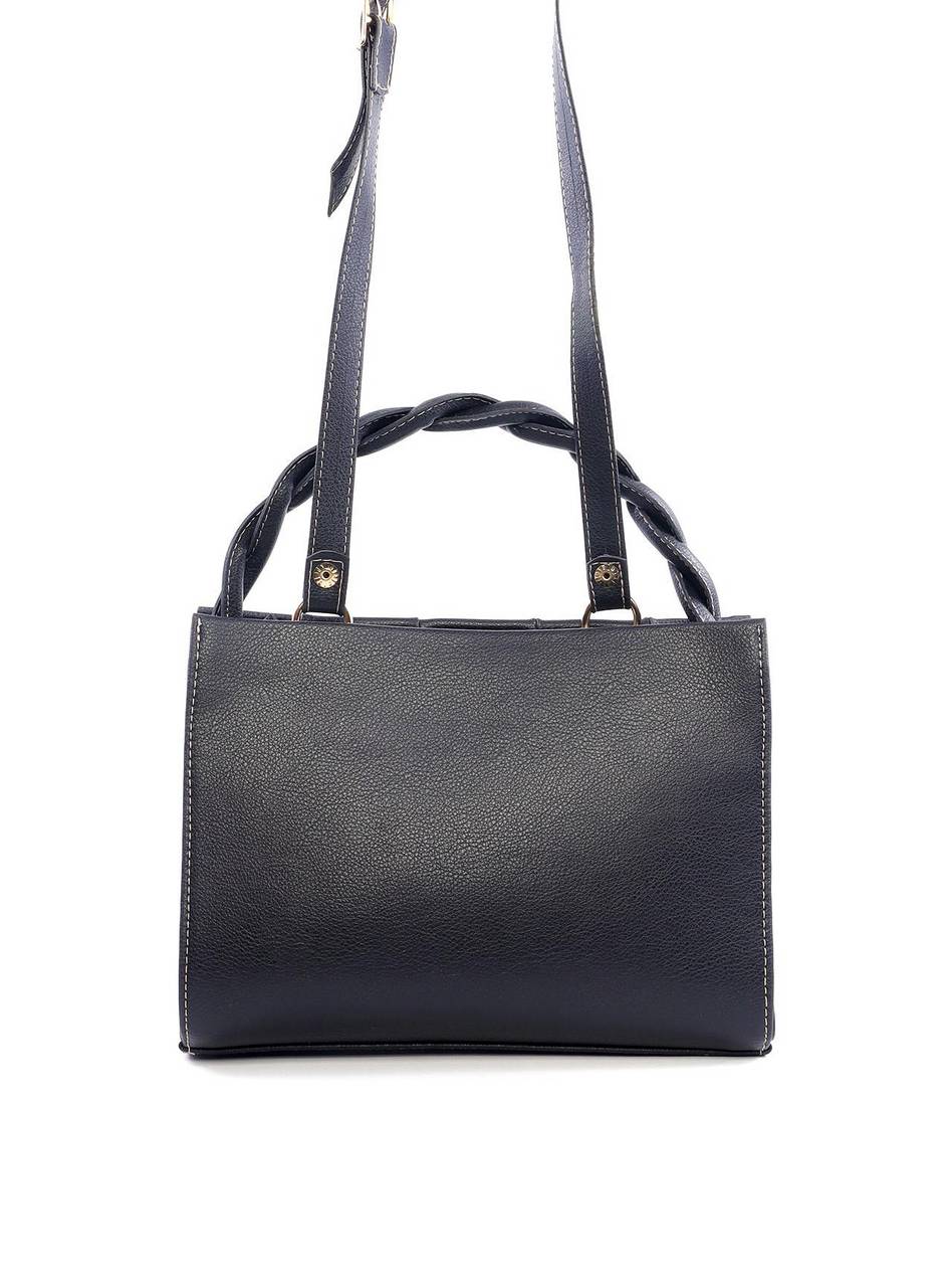 Bolsa Tote Feminina com Alça Retorcida - Preta BS-6155 - PR