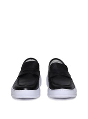 Calçado Masculino Sapatênis Couro - Preta SP-11626 - PR