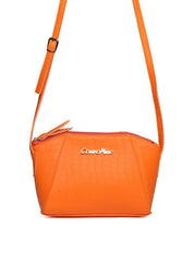 Bolsa Clutch Transversal com Detalhe - Laranja BSI-5617 - LR
