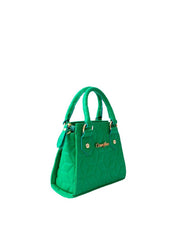 Bolsa Tote Pequena Argolas Verde BSI-5487 - VD