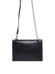Bolsa Clutch Transversal com Alça de Corrente - Preta BSI-5133 - PR