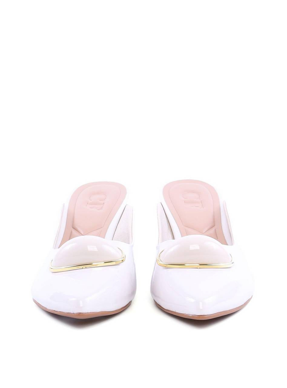 Mulle com Salto Kitten Maxi e Adorno Orgânico - Fenno SDI-11760 - FE