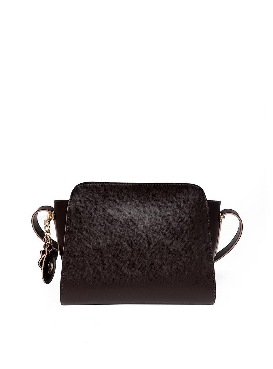 Bolsa Tote Transversal Tiracolo Florzinha Cacau BSI-4231 - CA