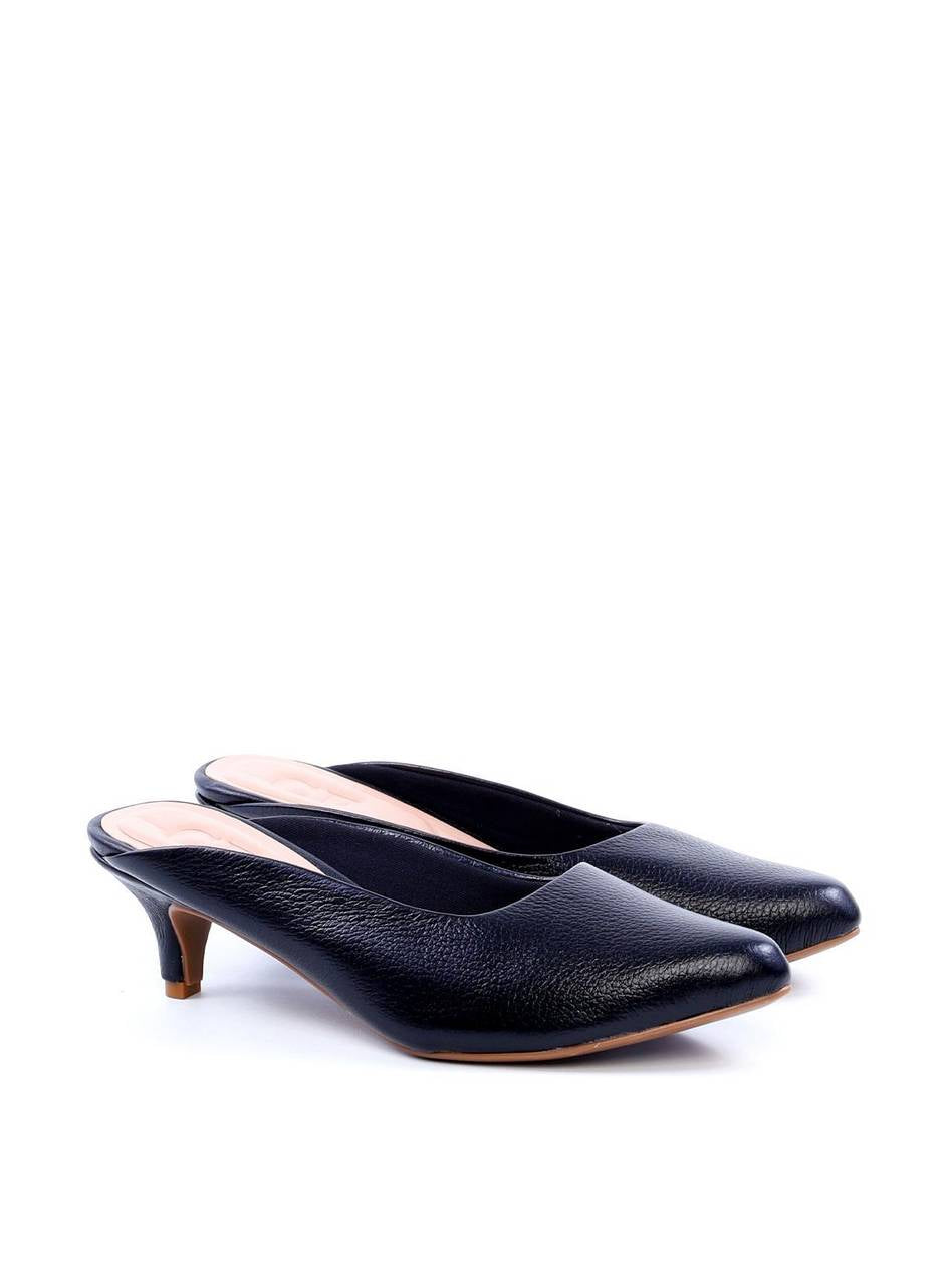 Sandália Mule Salto Kitten - Preta SDI-11739 - PR