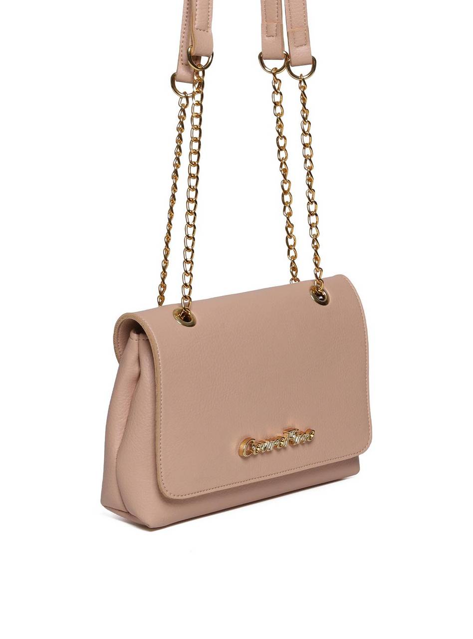 Bolsa Feminina Clutch Pequena Transversal - Nude BSI-5462 - NU