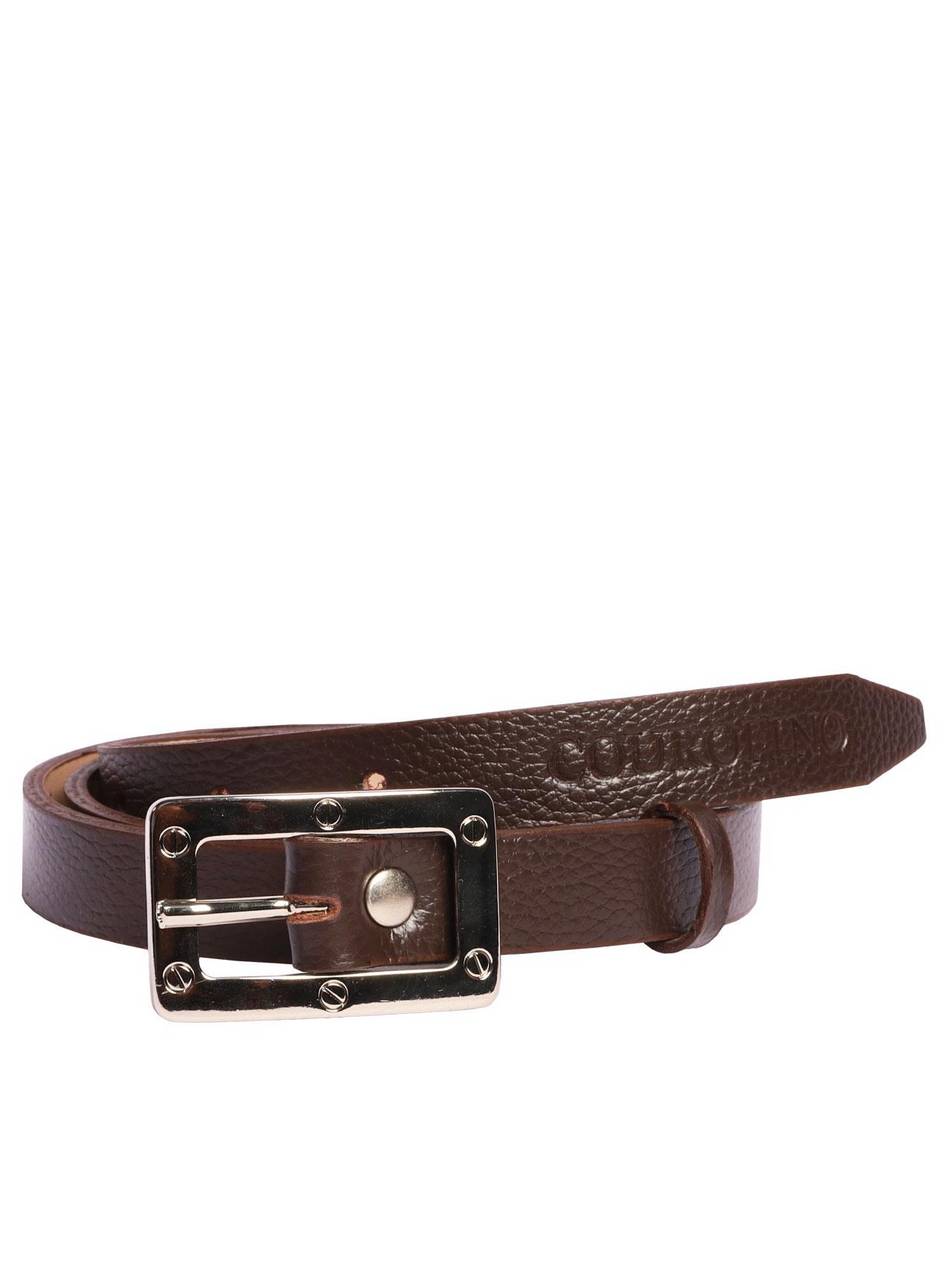 Cinto Feminino Casual Couro Cacau CTI-954 - CA