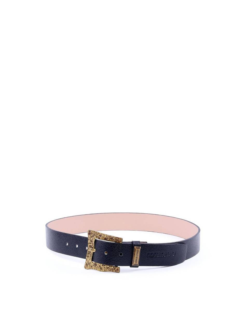 Cinto Feminino Casual Fivela Larga - Preta CTI-985 - PR