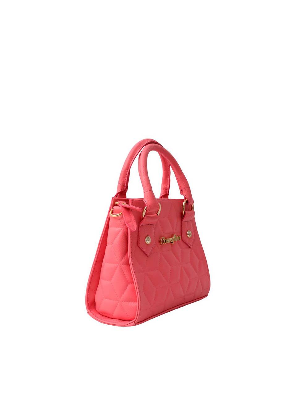 Bolsa Tote Pequena Argolas Pink BSI-5487 - PK