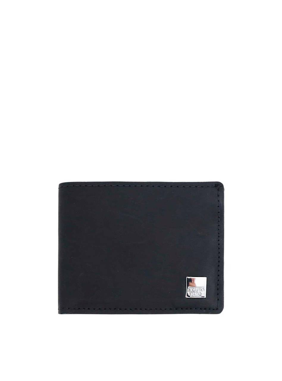 Carteira Pocket Masculina Couro Porta Moedas Preta CAI-851 - PR