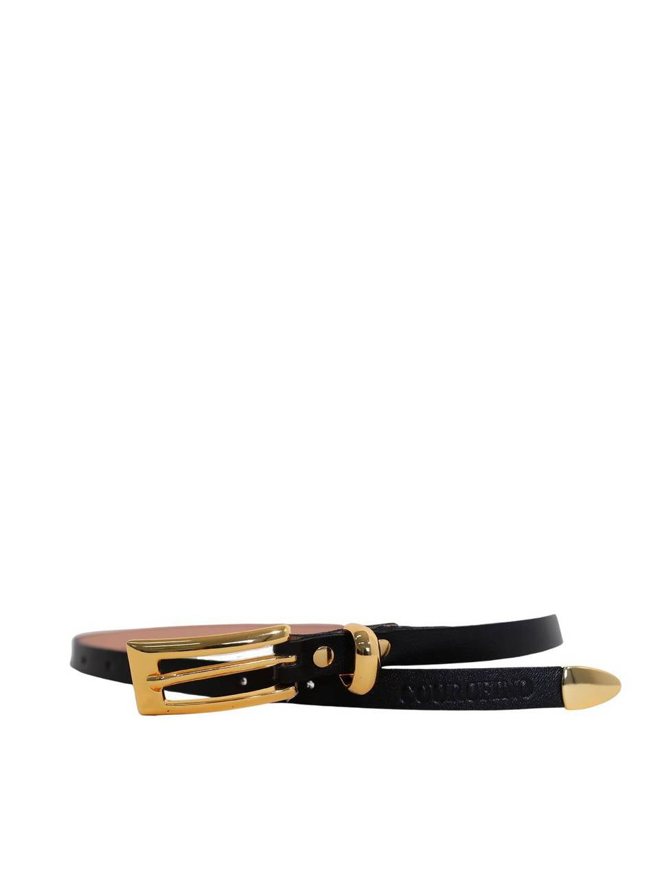 Cinto Casual Feminino Couro Preto CTI-929 - PR