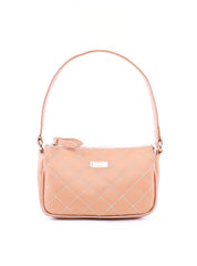 Bolsa Clutch Tiracoloco Metalasse Frente e Verso - Nude BSI-5890 - NU