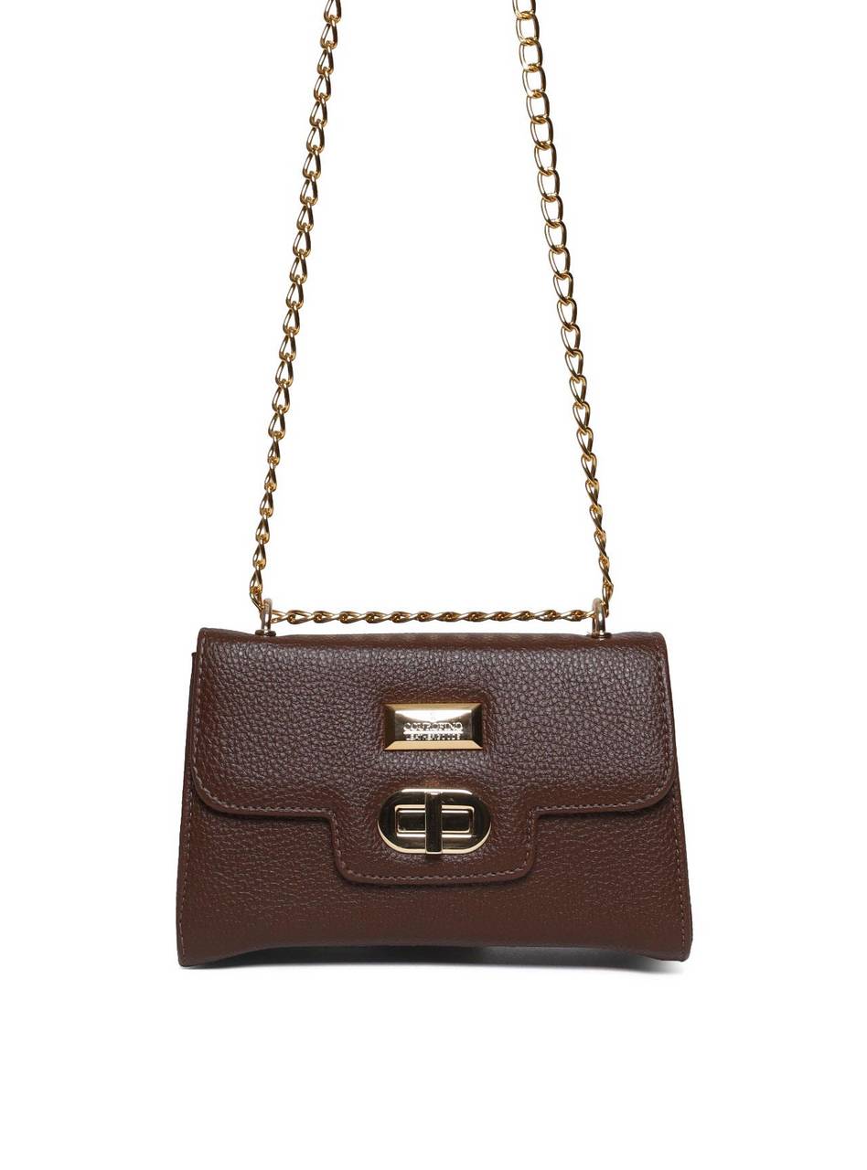 Bolsa Clutch Corrente Pequena - Cacau BSI-5544 - CA