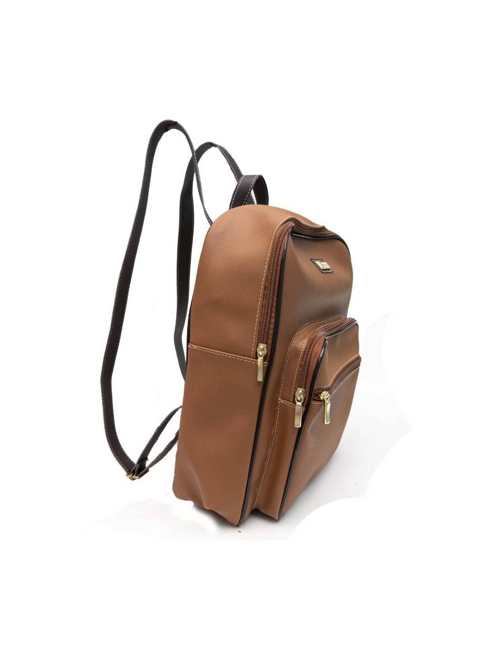 Mochila Feminina Casual Média Bolsos Externos Castor MEI-384 - CS