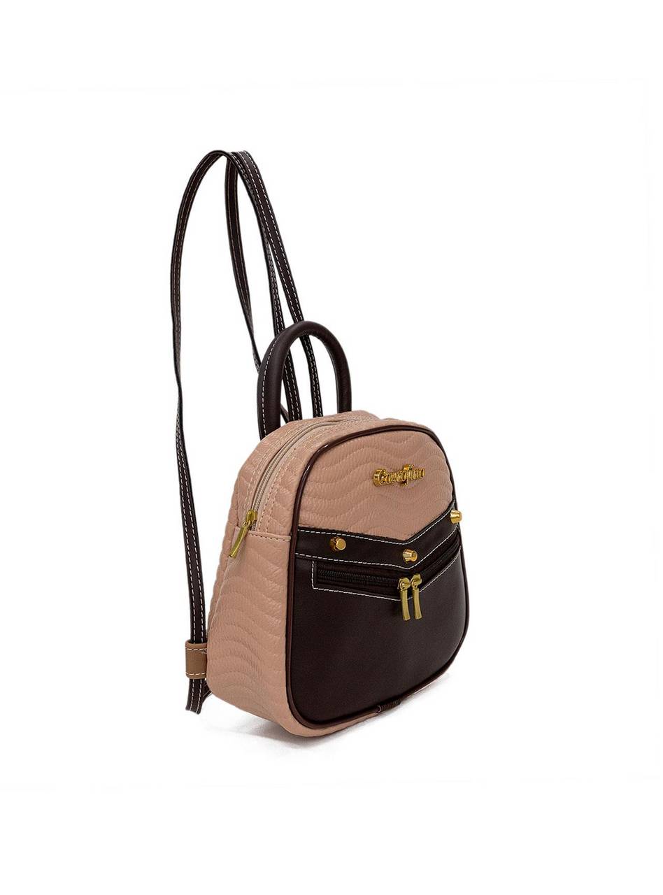 Mochila Feminina Pino Ziper Nude MEI-374 - NU