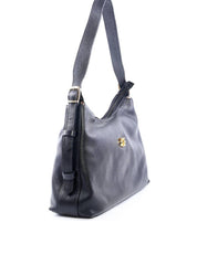 Bolsa Hobo Tiracolo com Fivelas e Passantes - Preta BSI-6063 - PR