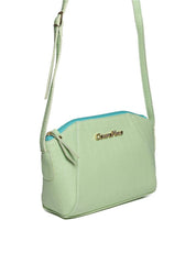 Bolsa Clutch Transversal com Detalhe - Verde BSI-5617 - VD