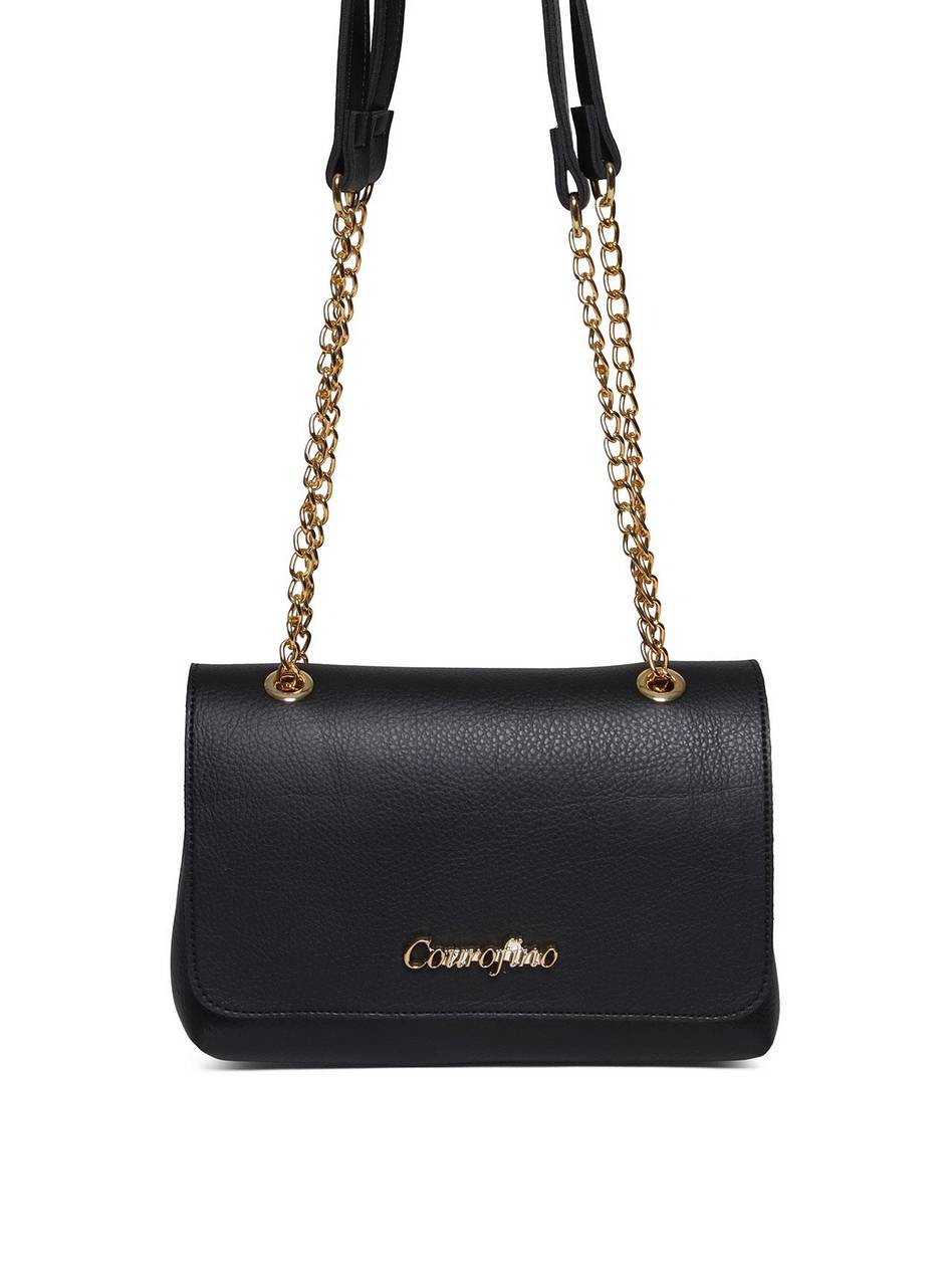 Bolsa Feminina Clutch Pequena Transversal - Preta BSI-5462 - PR