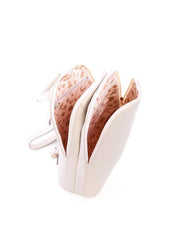 Mochila Feminina Casual em Couro com Duas Divisórias - Fenno MEI-448 - FE