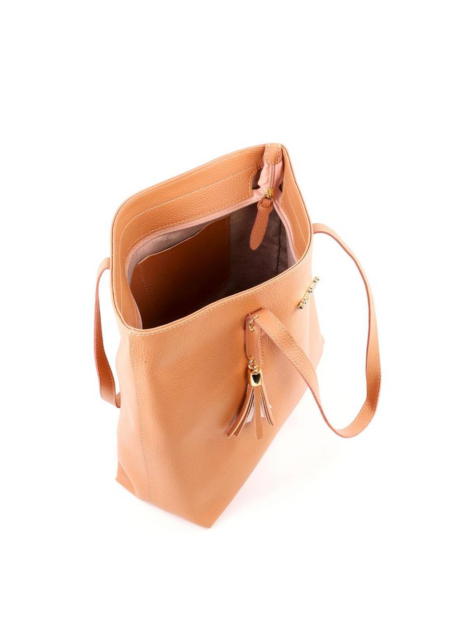 Bolsa Shopper Grande com Barbicacho - Nude BSI-6045 - NU
