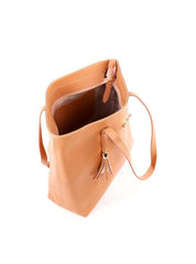 Bolsa Shopper Grande com Barbicacho - Nude BSI-6045 - NU