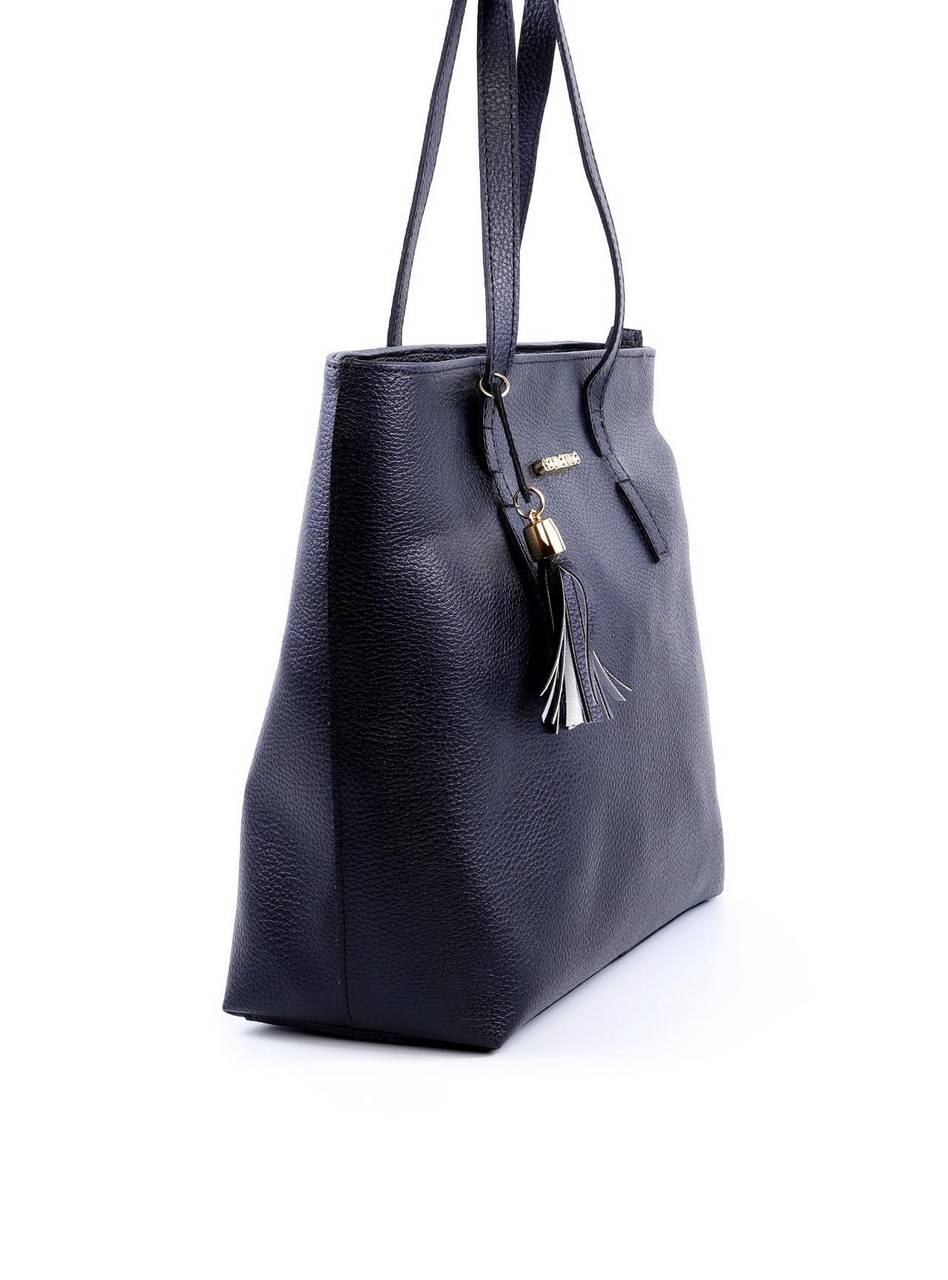 Bolsa Shopper Grande com Barbicacho - Preta BSI-6045 - PR