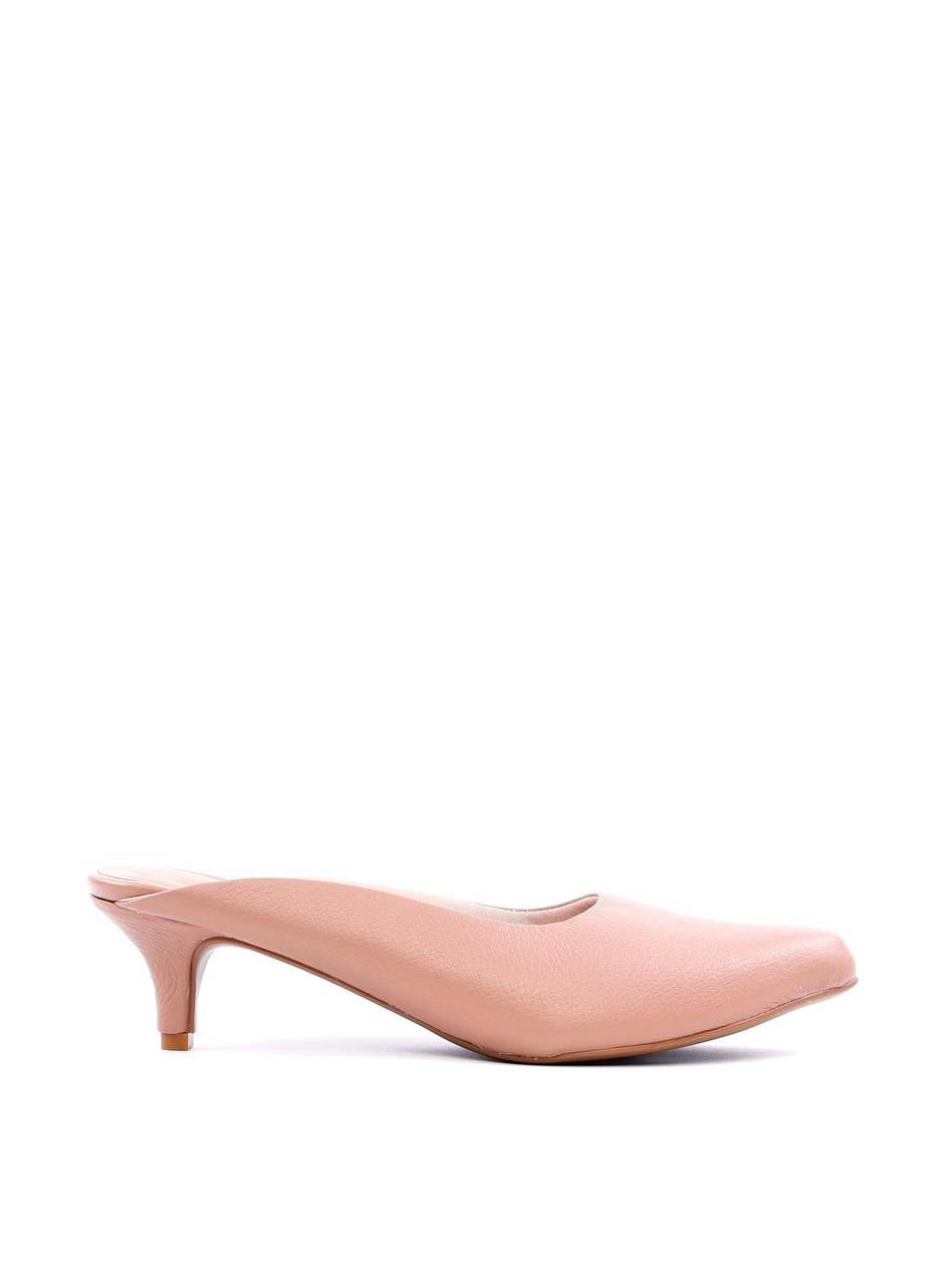 Sandália Mule Salto Kitten - Nude SDI-11739 - NU