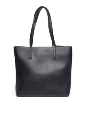 Bolsa Shopper Grande Tiracolo Recortes Frontais Preta BSI-5902 - PR