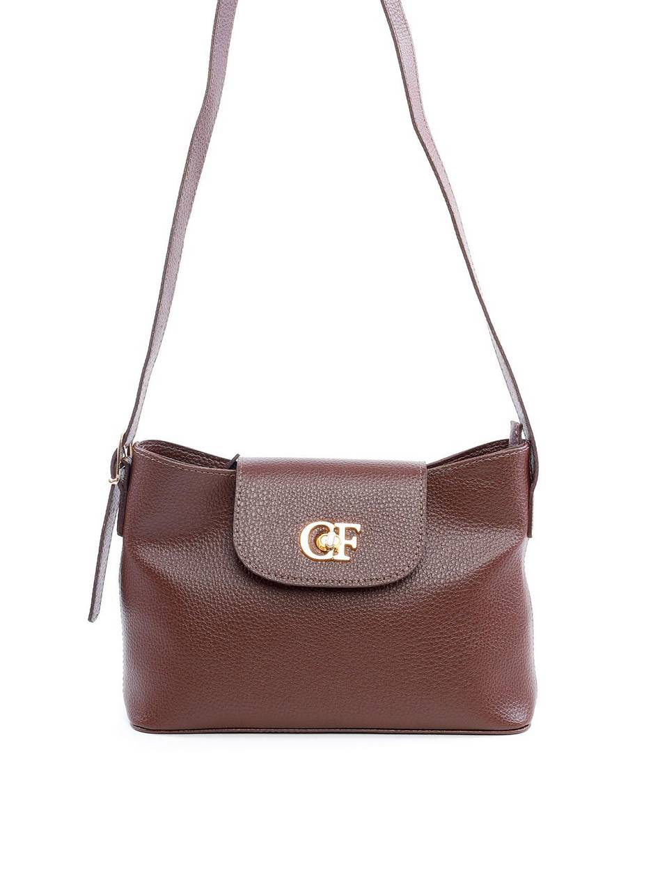 Bolsa Tote Transversal com Fecho CF - Cacau BSI-6086 - CA