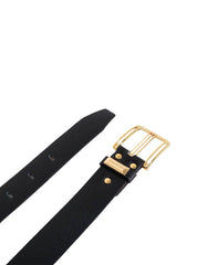 Cinto Feminino Casual Couro Social Preta CTI-924 - PR