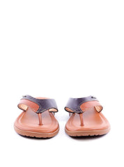 Chinelão Masculino de Dedo em Couro com Placa - Castor SDI-11769 - CS