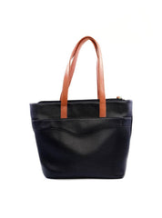 Bolsa Shopper Tiracolo com Detalhes em Costura - Preta BSI-6081 - PR