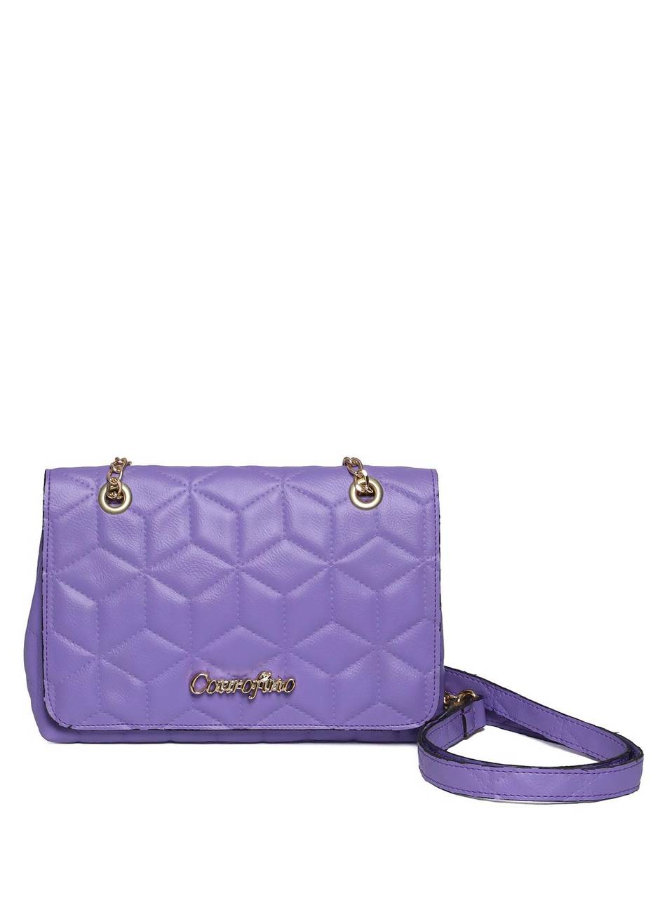Bolsa Feminina Clutch Pequena Transversal - Roxa BSI-5462 - RO