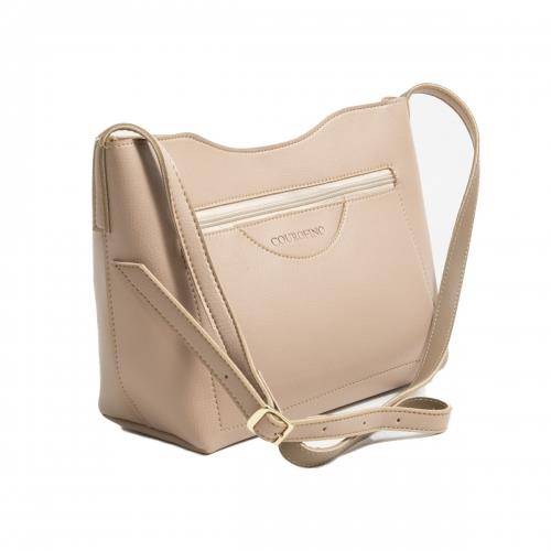 Bolsa Tote Tiracolo Média Nude BSI-5136 - NU