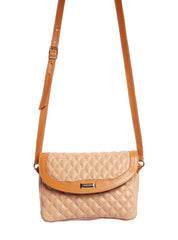 Bolsa Carteira Transversal Couro Nude BSI-5789 - NU