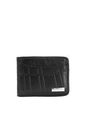 Carteira Masculina Couro Porta Cartão Preta CAI-291 - PR