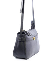 Bolsa Tote Transversal com Detalhe de Passante - Preta BSI-6079 - PR