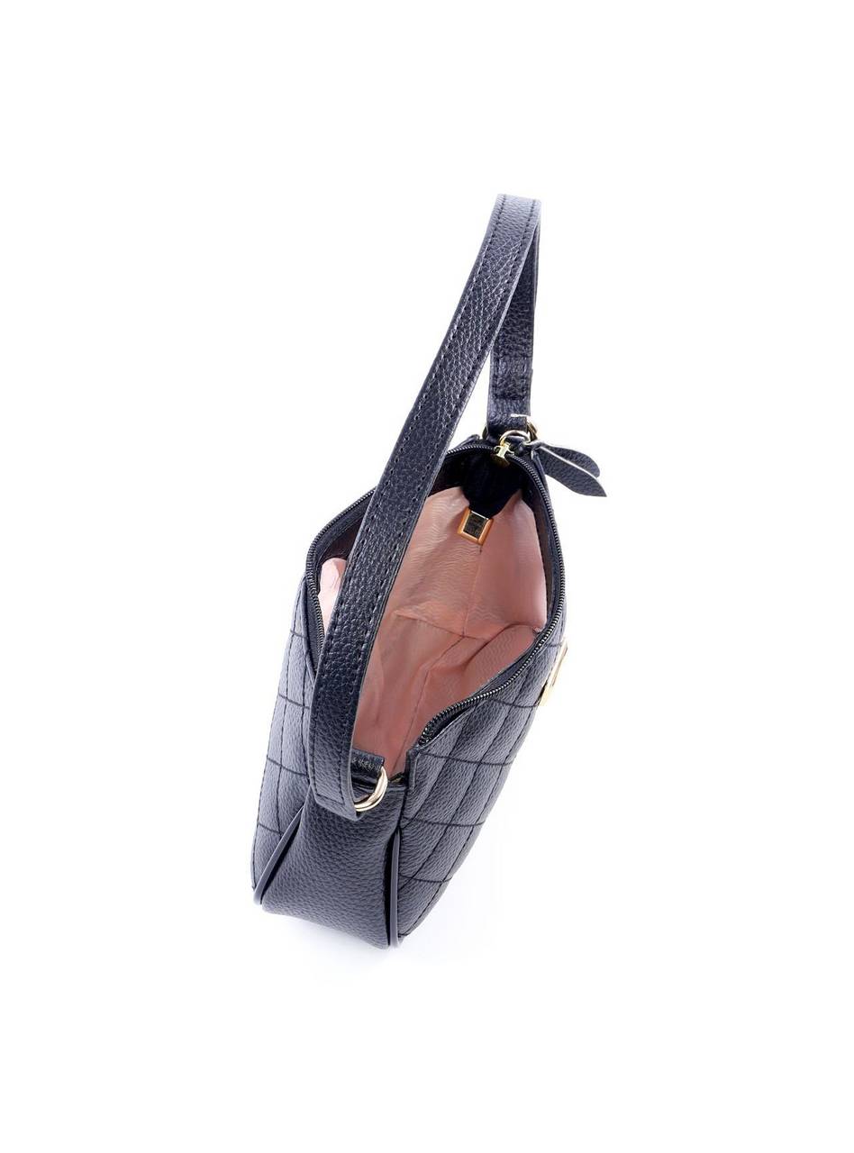 Bolsa Clutch Tiracoloco Metalasse Frente e Verso - Preta BSI-5890 - PR