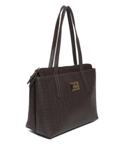 Bolsa Tote Tiracolo Média - Cacau SDI-5455 - CA
