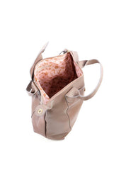 Bolsa Tote Transversal Alça Dupla com Fecho em Ímã - Cinza BSI-6066 - CZ