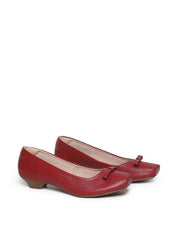 Sandália Feminina Sapatinho Couro - Vermelha SDI-11600 - VE