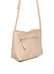 Bolsa Tote Tiracolo com Bolso e Ziper na Frente - Fenno BSI-5136 - FE