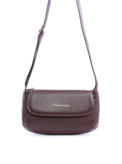 Bolsa Saddle Transversal com Bolso Frontal Cacau BSI-5959 - CA
