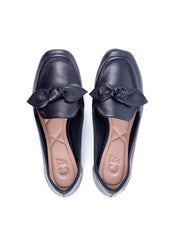 Mocassim com Laço - Preta SDI-11521 - PR