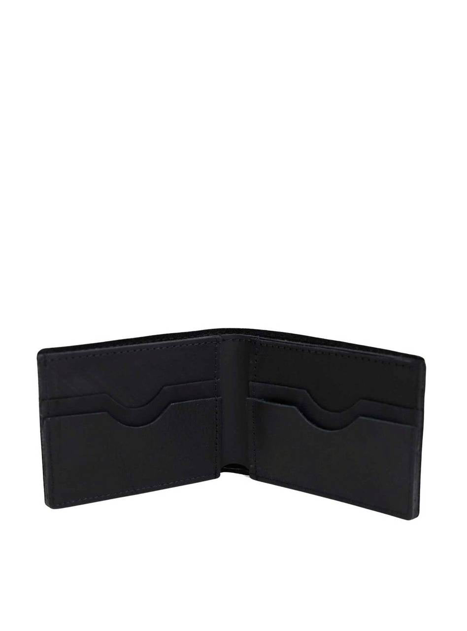 Carteira Pocket Masculina Couro Porta Moedas Preta CAI-851 - PR