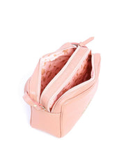 Bolsa Transversal com Duas Divisórias e Bolso Traseiro Nude BSI-6003 - NU